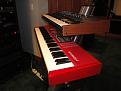 Nord Electro 3 (bottom) with Dave Smith Prophet 08 (top).