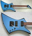 1985 Kelly Student - J1269 - Electric Blue w/ Black bevels